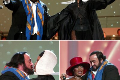 The night Grace Jones met Luciano Pavarotti — a surreal, genre-breaking duet that stunned the world and silenced critics. It wasn’t just a duet—it was a collision of two musical galaxies. When Grace Jones, the fierce avant-pop icon, took the stage with Luciano Pavarotti, opera’s untouchable giant, no one could have predicted the raw magic that would unfold. Their voices—one thunderous and celestial, the other sultry and defiant—wove together in a performance that shattered rules and ignited imaginations. Audiences were left breathless. Critics were stunned. The moment was risky, chaotic, and unforgettable. This is how a diva and a tenor made history with one impossible song.