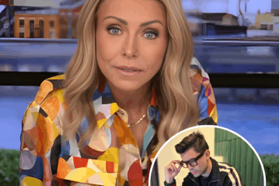 Kelly Ripa gives her son Michael a strict warning during LIVE