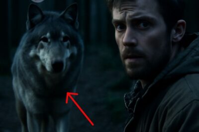 “In the Shadow of the Wolf: How an Unexpected Guardian Saved My Life”