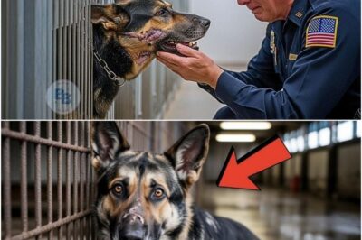 Officer Reunites with His K9 After 8 Years, Thanks to a Familiar Whimper at the Shelter