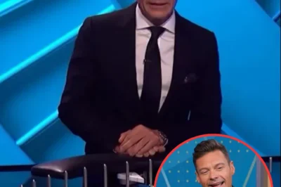 How did Ryan Seacrest react when contestants erupted in laughter after he revealed an embarrassing story about his ex on Wheel of Fortune?