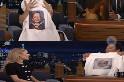 Jimmy Fallon Surprises Ariana Grande with the Most Unexpected Gift Ever — A Sweatshirt Featuring His Baby Photo! Her Hilarious Reaction: “I’m Gonna Cherish This Forever” Will Leave You Laughing!