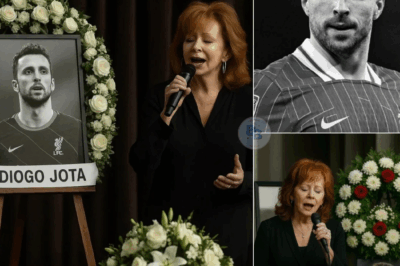 One Song, Two Legends, and a Final Goodbye: Reba McEntire Makes a Surprise Appearance at Diogo Jota’s Funeral — And What She Offered Left Everyone in Tears… Details in comments 👇👇👇