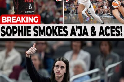 Caitlin Clark FIRED UP Over RED HOT Sophie Cunningham As Indiana Fever DOMINATE A’Ja Wilson LV Aces
