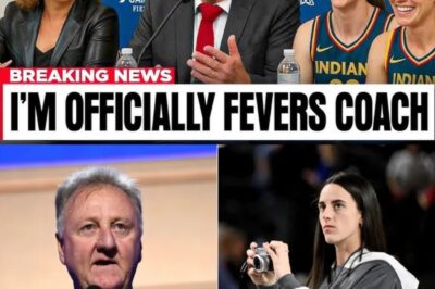 Larry Bird Shakes World After He Grabs Caitlin Clark’s Mic On Live TV… Just Watch Her Reaction