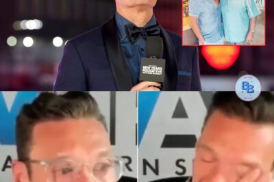 The cameras were rolling, but for once, Ryan Seacrest wasn’t the polished host — he was a son, holding back tears. As he opened up about his father’s battle with prostate cancer, his voice cracked and composure faded. This wasn’t a segment — it was raw, real, and deeply human. In sharing his family’s pain, Ryan reminded viewers that vulnerability is sometimes the bravest thing you can broadcast.