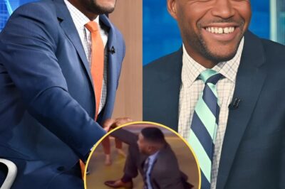 “Michael, Are You Alright?” — On-Air Chaos Erupts as Michael Strahan Collapses Mid-Bit, Leaving GMA Viewers Shocked: What Actually Happened?