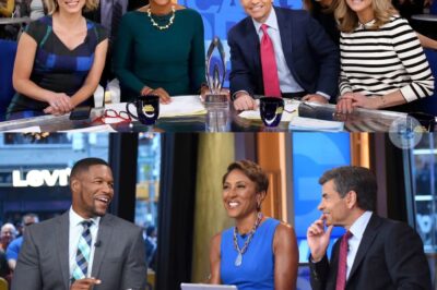 GMA anchors’ off-screen relationships revealed — more on Robin Roberts, Michael Strahan, David Muir, and their co-hosts. Behind-the-Scenes Drama Finally Come to Light… America’s Favorite Morning Show Will NEVER Be the Same After This Bombshell Revelation
