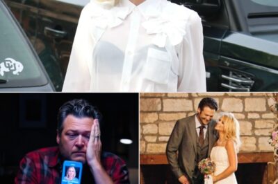 “I thought I was over it… but her voice still wrecks me,” Blake Shelton mumbled through tears, whiskey in hand, as Miranda’s song played in the background