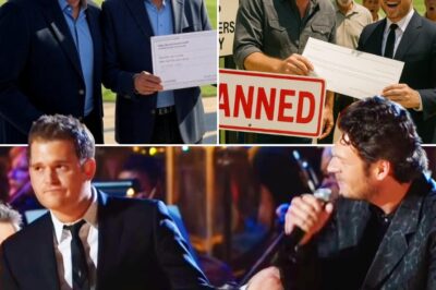 Two Voices. One Cause. A Thousand Tears. In a Soul-Stirring Duet No One Saw Coming, Michael Bublé and Blake Shelton Joined Forces for a Dreamy, Heartfelt Tribute to the Victims of the Texas Floods — Their Harmonies Floating Like Prayers Across the Crowd. As Candlelight Flickered and Families Held Each Other Close, These Two Superstars Proved That Music Still Has the Power to Heal.