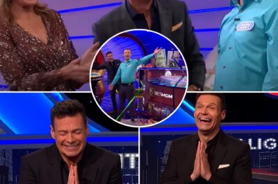 TOTAL LIVE TV DEBREAK: Ryan Seacrest WILL COLLAPSE in utter shock as ‘Wheel of Fortune’ contestant CRASHES “Impossible Puzzle”. In a mind-blowing, mind-bending moment straight out of a sci-fi movie, a contestant DESTROYS a nearly empty puzzle in seconds—live, unedited, and completely unreal. But what really got the internet in awe was Ryan Seacrest’s epic on-air meltdown: He dropped to his knees, screamed “What just happened?!”, and stared at the camera as if he’d “seen a ghost.” The audience held their heads, gasped, and some even cried. It wasn’t just shocking—it was the most chaotic and unbelievable turn in live TV history.
