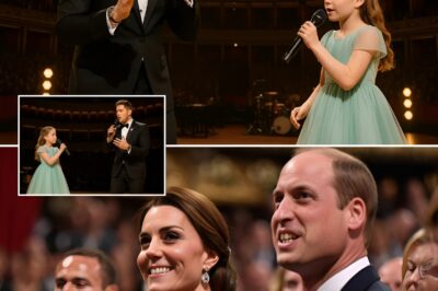A Moment Of Royal Magic! Michael Bublé Wipes Away Tears As Princess Charlotte Elizabeth Diana Joins Him Onstage For A Once-In-A-Lifetime Duet Of “Home” At The Royal Albert Hall