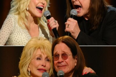 The crowd went silent… 😢At Ozzy Osbourne’s final concert, no one expected Dolly Parton to walk on stage. She thanked him for everything he did for country music — and then, with tears in their eyes, they sang together. One of the most emotional duets ever seen. Watch the moment that moved the world👇