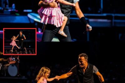 From Rock Legend to Proud Grandpa: Bruce Springsteen Melts Hearts as He Brings 3-Year-Old Granddaughter Lily Onstage for the First Time Ever — And Dances with Her to ‘Dancing in the Dark’ in Front of a Roaring Hometown Crowd!