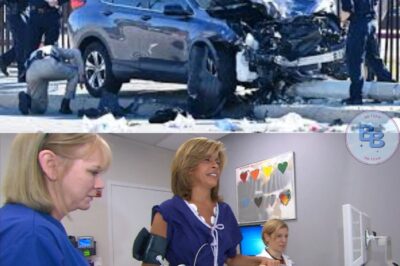 TRAGEDY ON THE ROAD: Hoda Kotb Involved in HORRIFIC Car Crash After Distracted Driver Runs Red Light—Rescuers Gasp in Shock, Fans Hold Their Breath as Beloved Morning Star’s Fate Hangs in the Balance in Emotional, Heart-Stopping Scene That’s Rocked the Nation