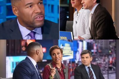 Something’s NOT Right on ‘GMA’: Michael Strahan Goes Cold, Robin Roberts Pulls Back, George Stephanopoulos Missing in Action—Insiders Leak Alarming Rift Tearing the Show Apart…
