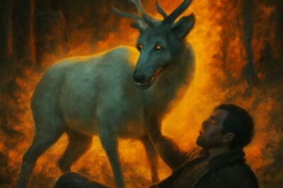The Forest’s Secret: The Deer Who Saved the Stranger
