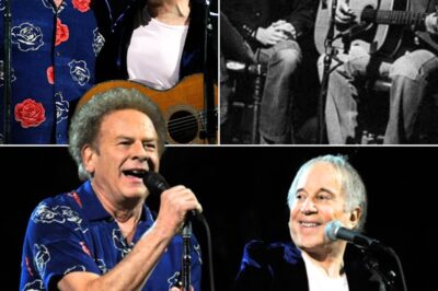 After An Incredible Five Decades Apart, Simon and Garfunkel Stunned The World With An Emotional, Heart-Wrenching Reunion To Perform Their Legendary Classic, “Bridge Over Troubled Water.” The Crowd Was Left In Tears As The Iconic Duo Delivered A Performance That Sent Chills Down The Spine. This Timeless 1970 Hit, Covered By Over 50 Musical Legends Like Elvis Presley And Aretha Franklin, Still Resonates Deeply With Audiences Worldwide. Their Reunion Wasn’t Just A Performance—It Was A Moving Moment Of Nostalgia And Raw Emotion. Paul Simon’s Soul-Stirring Lyrics, “When You’re Weary, Feeling Small,” Struck A Chord Like Never Before.