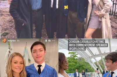 Kelly Ripa and Mark Consuelos reveal that their son Joaquin has graduated from college—and made a “bizarre” request from the two of them!