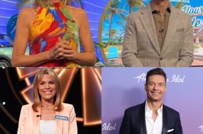 Vanna White works just over a month a year yet earns a staggering fortune—Ryan Seacrest can’t hide his jealousy as he grinds daily to win over Wheel fans!