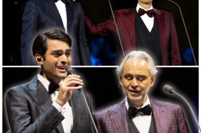Andrea Bocelli and Son Matteo Deliver a Heart-Stirring Duet That Captivated the World! When Andrea Bocelli released “Fall on Me” in 2018, it instantly resonated with listeners around the globe. This soul-stirring ballad became even more extraordinary as the legendary tenor shared the spotlight with his son, Matteo. Andrea’s rich, commanding voice beautifully complemented Matteo’s fresh, emotive tenor, weaving a spellbinding harmony that touched hearts everywhere. Their performance wasn’t just music; it was a heartfelt connection between father and son, wrapped in melody and emotion