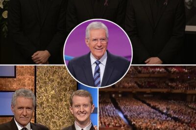 JEOPARDY EXPLOSION: Choking Up on Stage! Ken Jennings Tears as He Gives a Touching Tribute to Alex Trebek in His Meaningful Debut as Host of Jeopardy! — A Sacred Moment When the Entire Studio Goes Silent, the Three Best Friends Who Once Fought Together on the Battlefield of Knowledge Now Stand Together, Paying Respect to the Respected Teacher Who Inspired Them Over the Years!