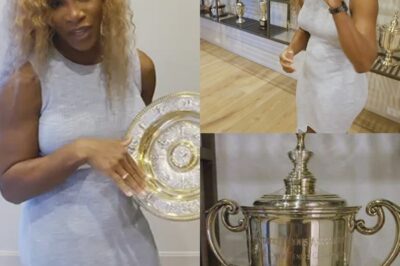 Serena Williams shows off a close-up of her giant trophy room during her home tour and it’s leaving fans overwhelmed…See more