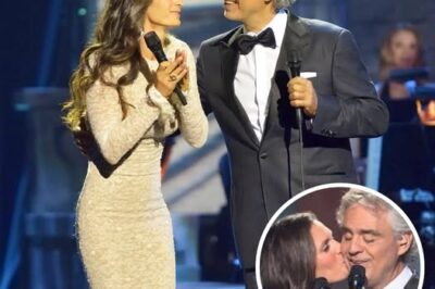 Andrea Bocelli and his wife, Veronica Berti, lit up the stage with their heartfelt duet of Cheek to Cheek, turning the classic into a moment of pure magic. Their voices blended seamlessly, filled with warmth and romance, as they gazed at each other with undeniable affection. Every note carried their deep connection, leaving the audience completely captivated. It wasn’t just a performance- it was a love story set to music