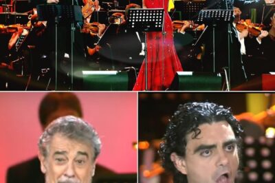 Opera royalty unites — Anna Netrebko, Plácido Domingo & Rolando Villazón ignite the stage with a stunning ‘Brindisi’ that echoes through time — a once-in-a-lifetime performance that captivates hearts and sets social media ablaze! Fans erupt as these legends blend power, passion, and pure artistry in a breathtaking musical celebration — what’s next for this unstoppable trio? #OperaMagic #LegendaryVoices