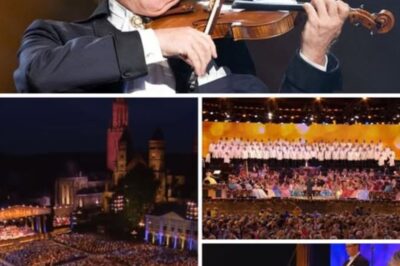 “The Magnificent ‘Entry March’ by André Rieu: A Magnificent Tribute to Majesty and Musical Mastery”