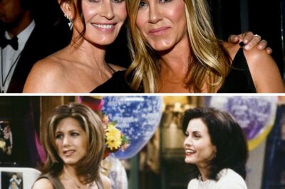 Courteney Cox has surprisingly admitted that she was jealous of her best friend Jennifer Aniston during the golden age of Friends. The actress revealed that feeling of being overshadowed by Jennifer’s fame made her feel inferior on set many times. Behind the friendly smiles is an unspoken rivalry that has never been revealed.