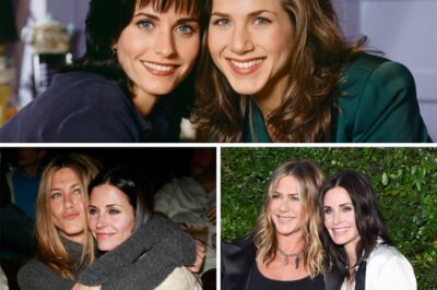 Jennifer Aniston used to send the sweetest and most sincere messages to her longtime best friend Courteney Cox, as a way to quietly preserve their friendship of more than 30 years. Recently, Courteney suddenly revealed a touching message from Jennifer that made fans choke with emotion. Those simple but loving words showed the rare and lasting friendship between the two Hollywood icons.