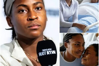 BOMBSHELL: Coco Gauff just spoke at a press conference – An urgent message about her mother, Candi Gauff, and no fans wanted to listen.