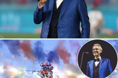 The First Stirring Notes of Nessun Dorma Sent Chills Down the Spines of Hundreds of People in the Olympic Stadium in Rome as Andrea Bocelli’s Voice Soared Through the Venue. His Faultless Performance, Brimming With Grandeur and Emotion, Reverberated Throughout the Evening, Bringing Back Memories of Italy’s Famous World Cup Moment in 1990. With Every Crescendo, Millions Watching From Around the World Felt the Heartbeat of a Nation, a Wave of Nostalgia Washing Over Them Like a Timeless Melody. And as the Final, Triumphant “Vincerò!” Rang Out, the Stadium Erupted in Thunderous Applause, a Moment Forever Etched in History.