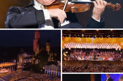 The Air Crackled With Anticipation as André Rieu Lifted His Baton, the First Triumphant Notes of Entry March Ringing Through the Grand Concert Hall. A Sea of Musicians Moved in Perfect Unison, Their Melodies Swelling Into a Regal Spectacle Fit for Royalty. The Audience, Spellbound, Watched as Rieu Led His Orchestra With the Effortless Grace of a Maestro Who Lived and Breathed Music. As the Final Crescendo Thundered Into the Night, the Crowd Erupted in Applause, Knowing They Had Witnessed Not Just a Performance, but a Masterpiece of Majesty and Musical Brilliance.