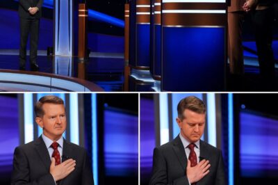Jeopardy! Suddenly “Goes Off” Nationwide—Ken Jennings and a Moment That Left the Nation Speechless. No one expected the famous QUIZ show to open with a “haunting silence.” Ken Jennings did not read the first question as usual, but instead did something that left the audience unable to take their eyes off. The three contestants “stood still”—the stage lights dimmed, and then… a television moment that left viewers speechless. What made Jeopardy! take such an unexpected turn? And why did an entertainment show leave millions in tears?