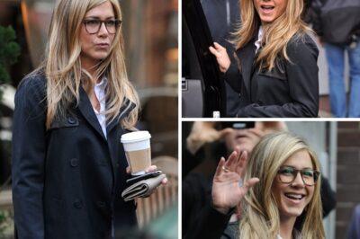 Jennifer Aniston wears glasses, holds a cup of coffee and leisurely walks on the streets of New York City. Her reaction when a fan recognizes her and shouts: “Jennifer, I love you” will probably melt your heart.