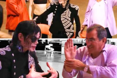 “Behind the Curtain: Michael Jackson’s Electrifying Stage Check You’ve Never Seen”