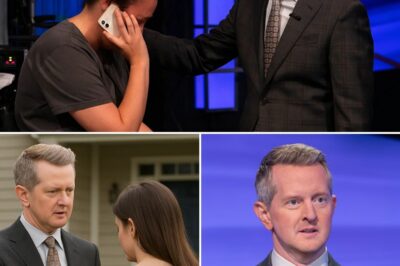 Not On Stage, But In The Flood – Ken Jennings Really Made The Nation Cry. When a female Jeopardy! logistics employee LOST EVERYTHING in the terrible flood in Texas, no one expected the first person to quietly step up to help was the person known more for his intelligence than his actions – Ken Jennings. No press conference, no social media, just a phone call and a BIG ENOUGH SUPPORT to help her family rebuild from the rubble. The whole crew was moved when the seemingly COLD host was the “warmest heart” in the midst of adversity. Jeopardy! is not just a place to compete in knowledge, but a family – where humanity is written in actions, not words. And sometimes, the most “correct answer” is the quiet kindness behind the scenes.
