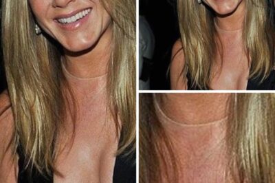 Jennifer Aniston appeared with unusual neck skin, fans commented: “She looks like she’s wearing a human skin shirt”. Jennifer spoke up to explain