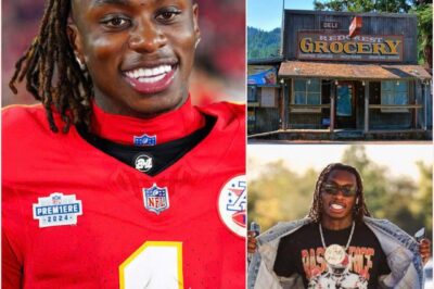 Superstar Xavier Worthy of the Kansas City Chiefs spent $50,000 to save a small grocery store that provided him with free meals throughout his high school years. In a heartwarming gesture, he not only rescued the store but also installed a sign that reads, “Where I nurture my dreams every day.” The sign touched the hearts of the store owners, who couldn’t hide their emotions as they expressed their deep gratitude and concern for someone who had been helped