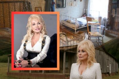 Dolly Parton Takes a Pause from the Spotlight to Reflect on Her Humble Tennessee Childhood — A Glimpse into the Life of Young Dolly with 11 Siblings, Dreams Bigger Than the Small House They Shared, and the Struggles That Shaped Her Into the Country Music Icon She Is Today! Discover the Untold Story Behind Her Emotional Return to Her Roots and the Deep, Timeless Memories That Still Fuel Her Passion.