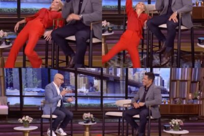 Kelly Ripa Collapses to the Ground on ‘Live’ After Comedic AI Conversation: Fans Can’t Stop Laughing