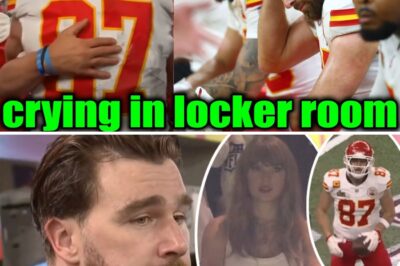Travis Kelce Collapses in Locker Room After Chiefs’ Crushing Loss – In the Midst of His Heartbreak, Taylor Swift’s Unexpected Comfort Became a Beacon of Hope