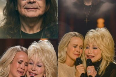 Carrie Underwood and Dolly Parton brought 50,000 people to tears 😢 They walked on stage hand in hand… then the music started. With tears in their eyes, they sang “I Will Always Love You” — as a tribute to the late Ozzy Osbourne. 💔 The stadium fell silent. It wasn’t just a song. It was a goodbye