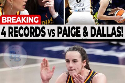 Caitlin Clark FIRED UP As Indiana Fever BREAK 4 RECORDS In WIN Against Paige Bueckers & Dallas Wings