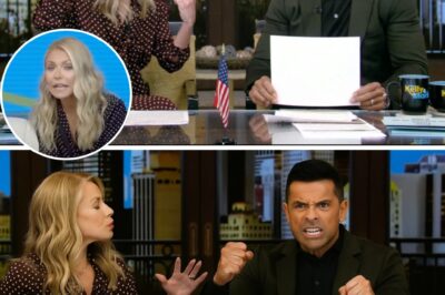 “MARK CONSUELOS ALMOST STORMED OFF LIVE TV — AND YOU WON’T BELIEVE WHY!” Kelly Ripa was booed mercilessly by the studio audience, sending tension through the roof. Cameras captured Mark Consuelos clenching his jaw, visibly furious, as whispers of walking off the set spread like wildfire. The crowd’s reaction was shocking, chaotic, and completely unexpected — leaving fans at home gasping in disbelief. Social media erupted instantly, with viewers demanding answers and replaying the jaw-dropping moment over and over. What started as a normal broadcast turned into a live spectacle of anger, drama, and raw emotion — a TV moment nobody will forget.