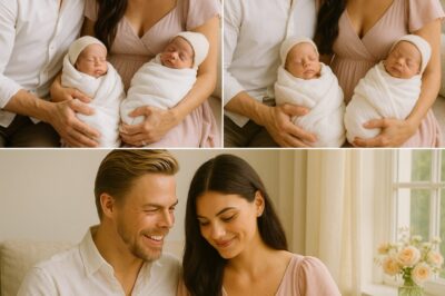 TWO TINY MIRACLES AND A NEW DANCE BEGINS: DEREK HOUGH AND HAYLEY ERBERT WELCOME TWIN BABY GIRLS