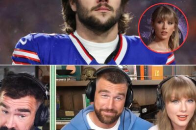 Taylor Swift calls out Josh Allen by name during record-breaking appearance on New Heights podcast