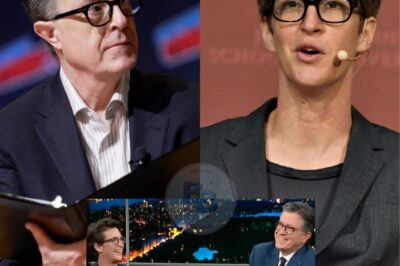 BREAKING NEWS: Stephen Colbert Teams Up with Rachel Maddow for Groundbreaking New Late-Night Show After The Late Show Ends – Will They Redefine TV?